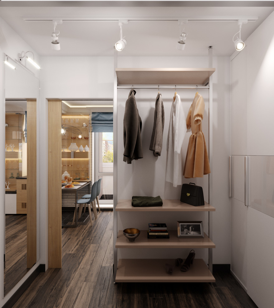 Дизайн проект квартиры 36 кв.м для молодой мамы и дочки