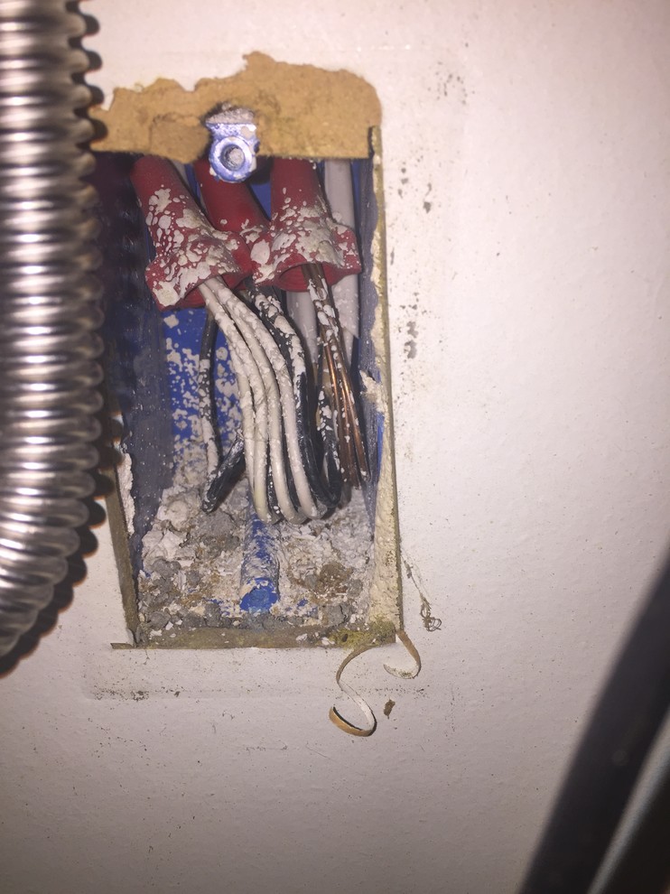 Wiring for induction cooktops