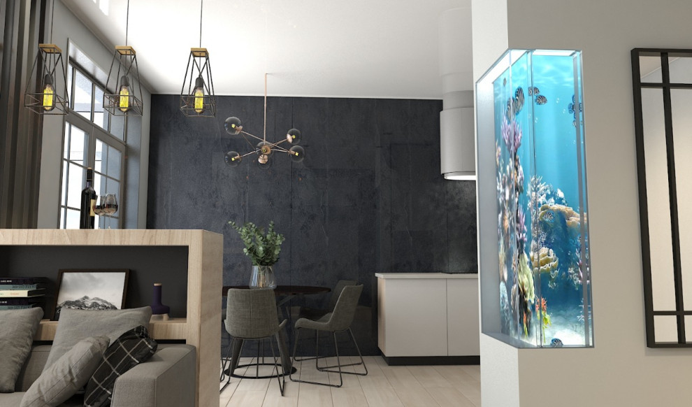 Квартира в стиле Хай-тек 98 кв.м