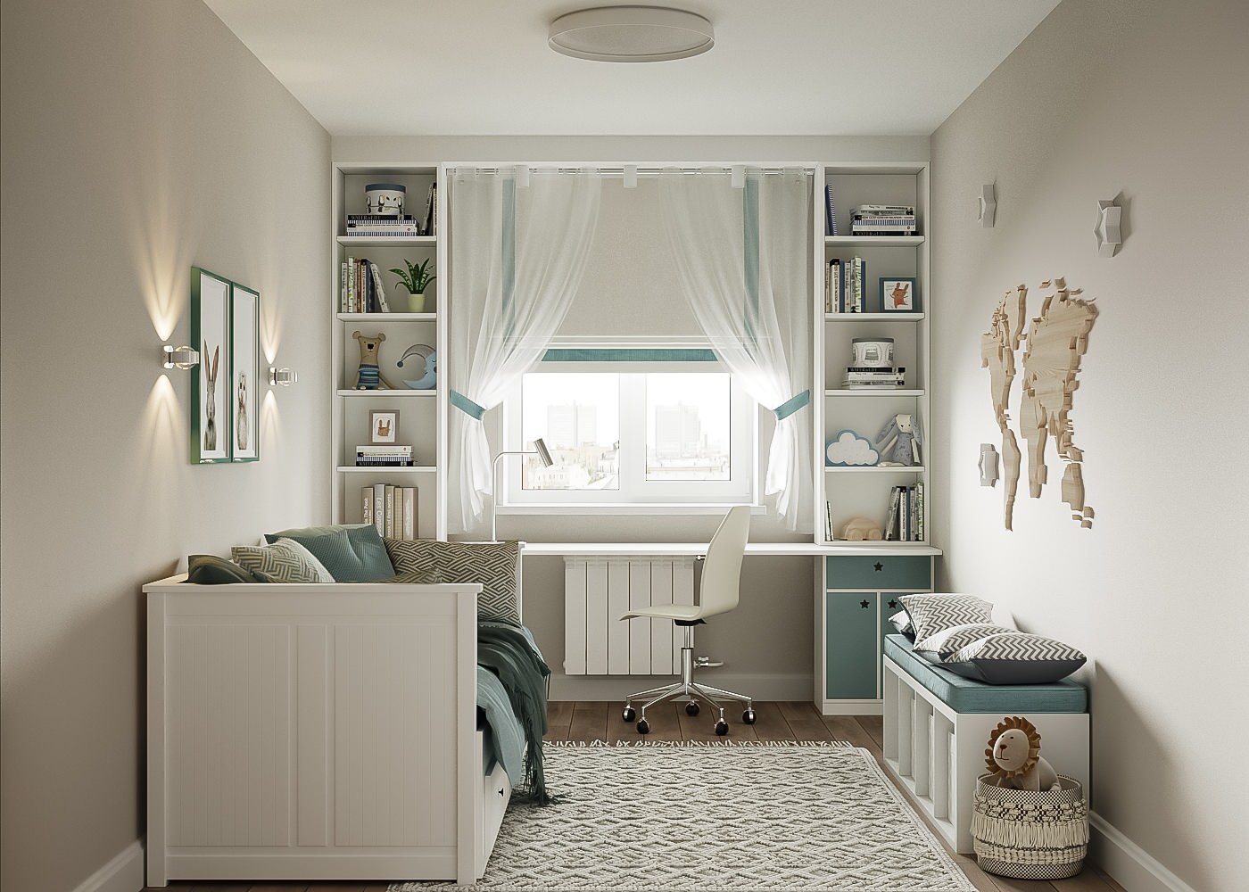 Детская в современном стиле