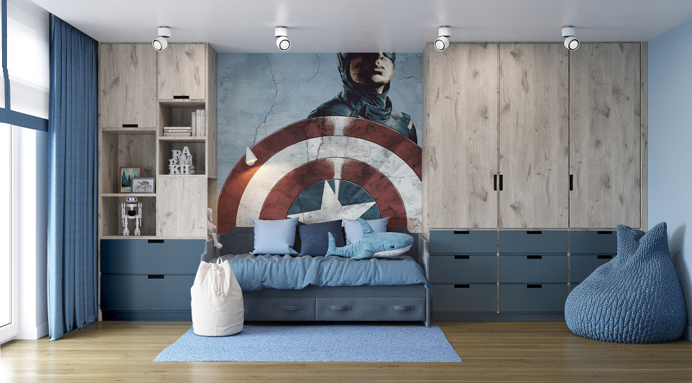 Квартира за городом в природных цветах