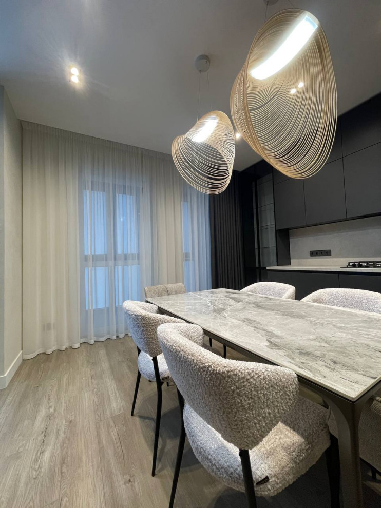 Двухкомнатная квартира с современным дизайном