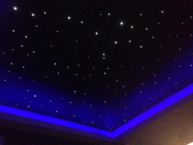 Fibre Optic Starlight Ceiling In Small