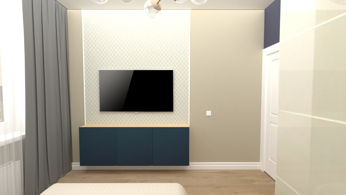 Яркая евродвушка в ЖК Гринландия-2 для молодой женщины