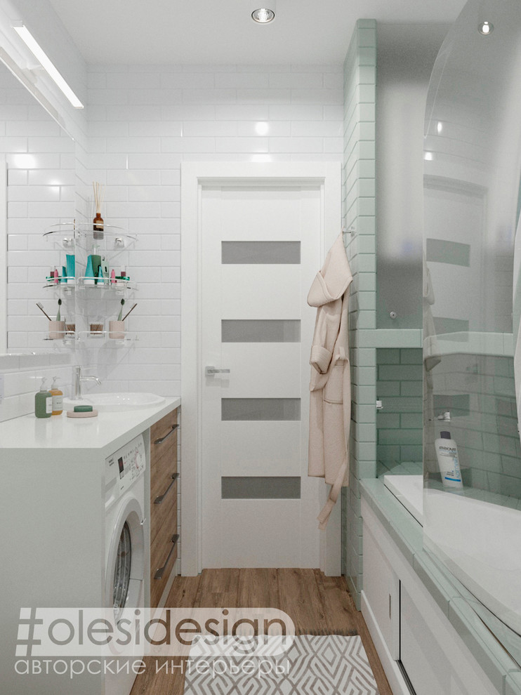 Интерьер квартиры-студии "Нордикхаус"