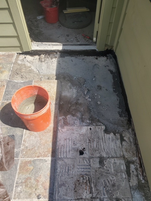 Water Leak 4th-Floor Balcony Townhouse