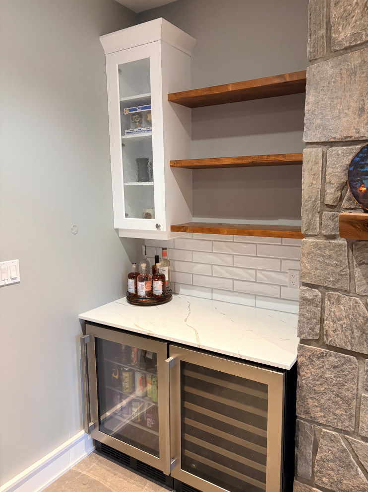 Custom Kitchenette & Coffee Bar