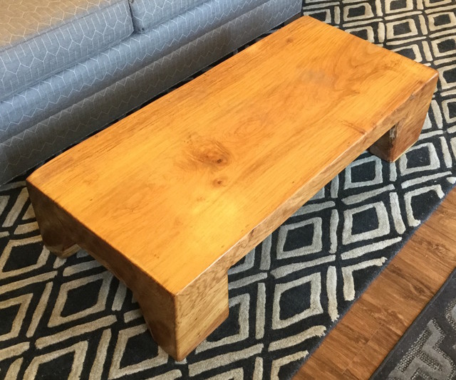Narra Wood Cocktail Table Coffee Tables By Influent Home Narra Wood Cocktail Table