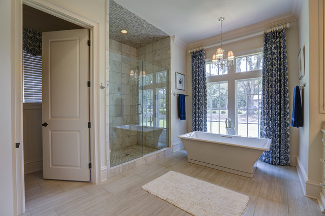 Tallahassee - Tuscan Hill Traditional Home american-traditional-bathroom