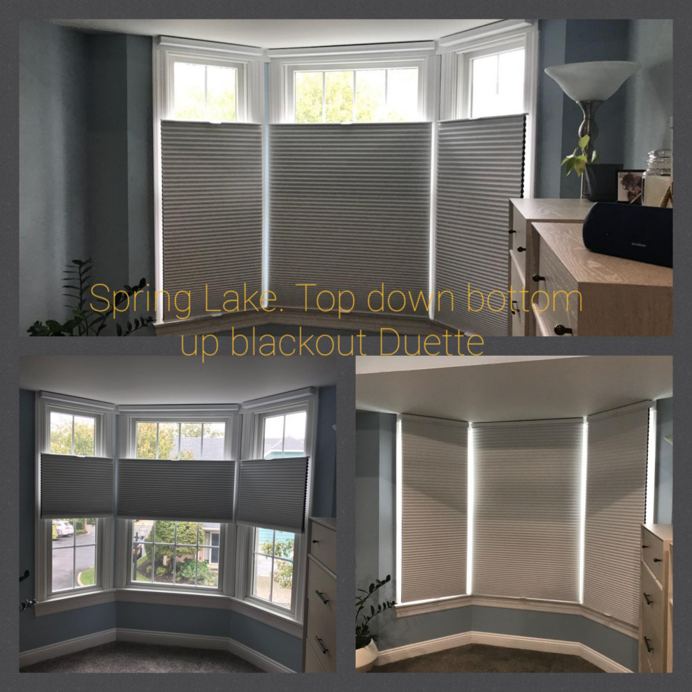Honeycomb Duette Shades - Various Projects