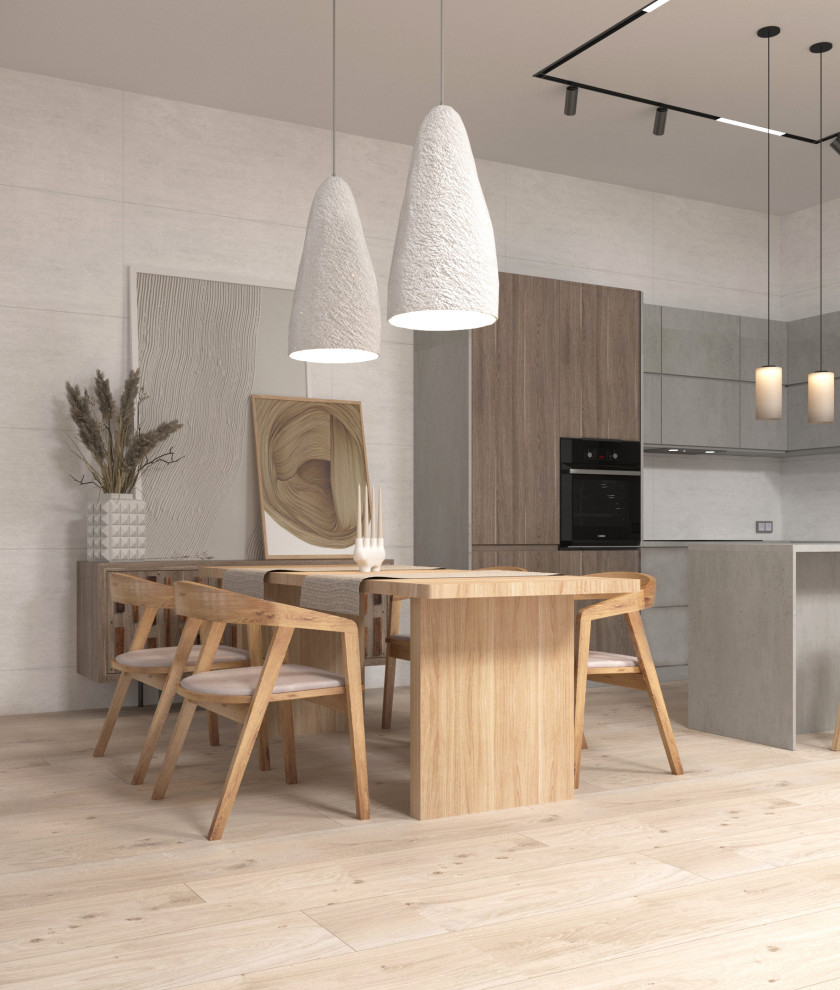 Интерьер частного дома в стиле эко-минимализм