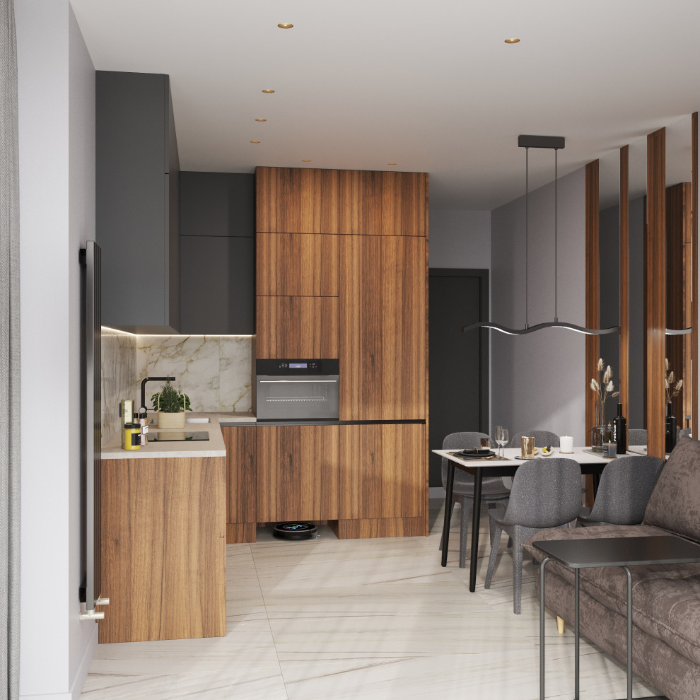 Однокомнатная квартира 45 кв.м в ЖК Балтийский Каскад, Санкт-Петербург 2021г.