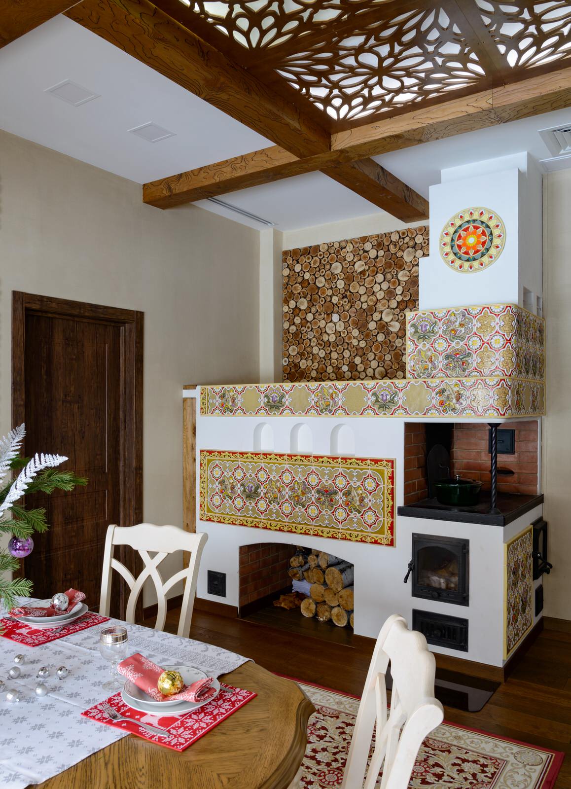 Интерьер в стиле "А-ля рус"