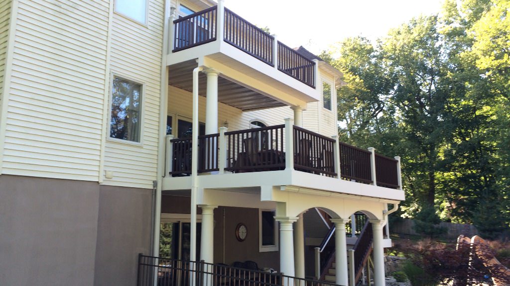 Double Tiered Deck