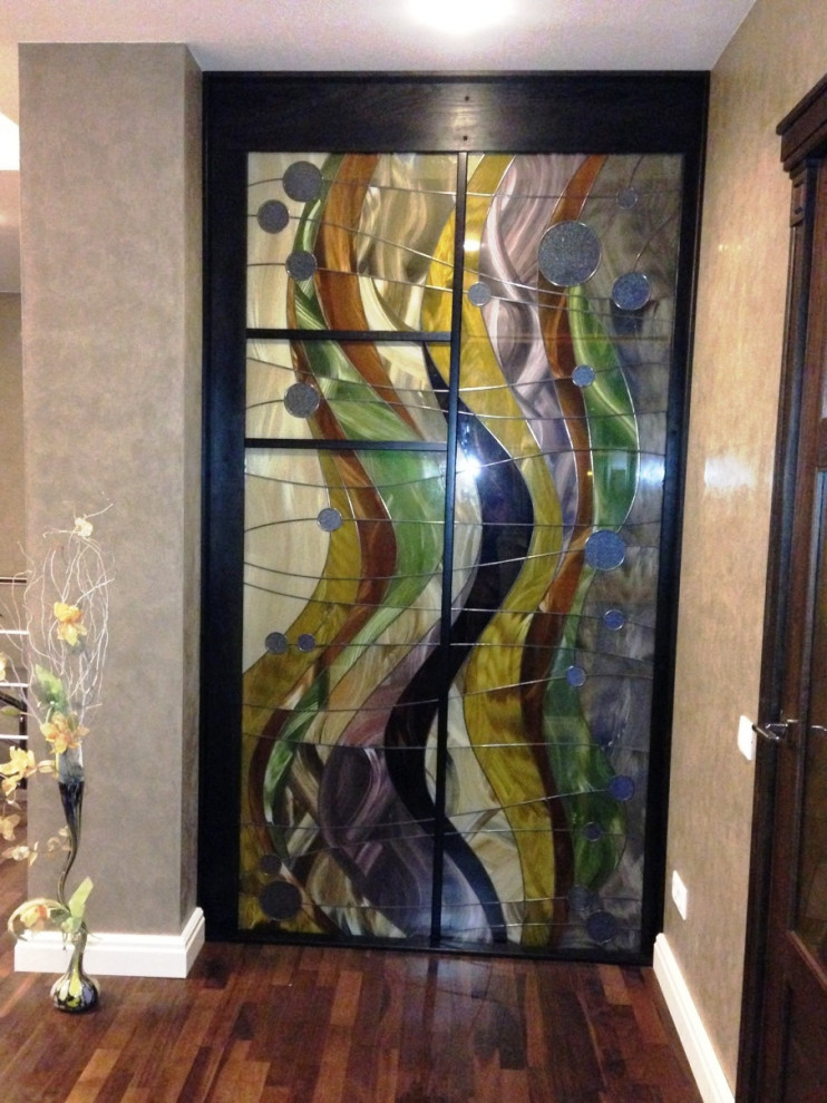 Витражная перегородка