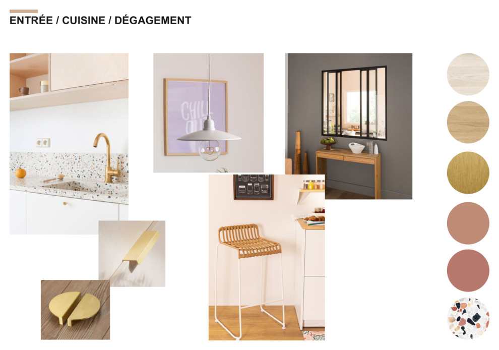 Aménagement d'un studio en 2 pièces / Projet en cours