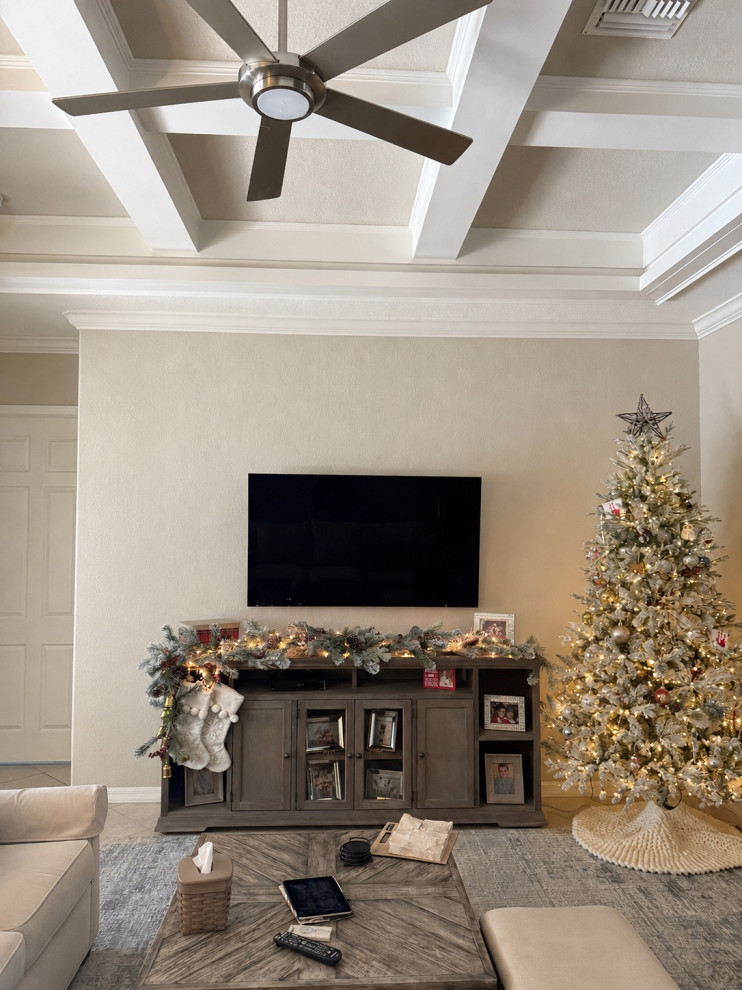 Fireplace Wall w/ Arches
