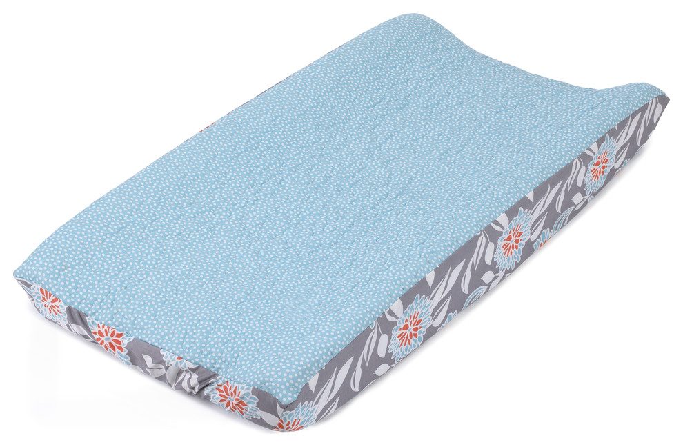 Quilted Changing Pad Cover Transitional Changing Table Pads And
