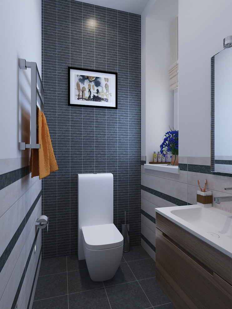 Коттедж в Пестово, санузел гостевой