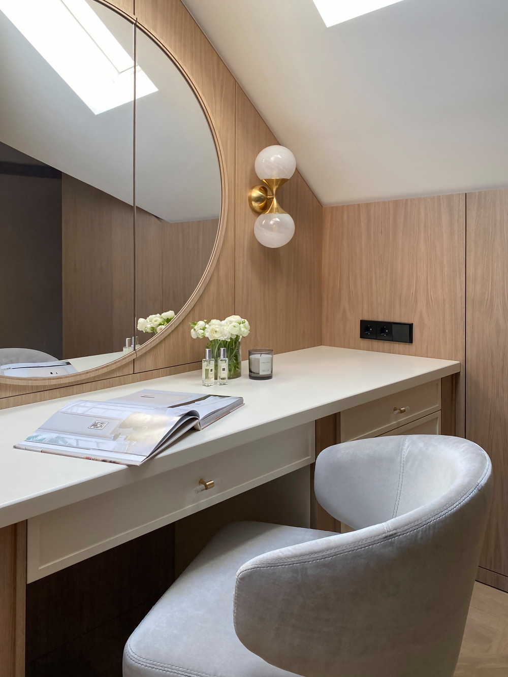 Мансардный этаж загородного дома