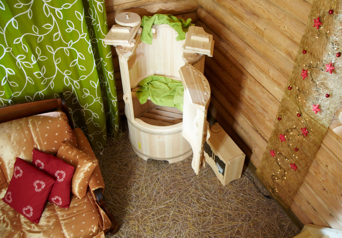 Сено, солома, кедр и баня. Фазенда (Первый канал)