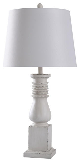 white farmhouse table lamp