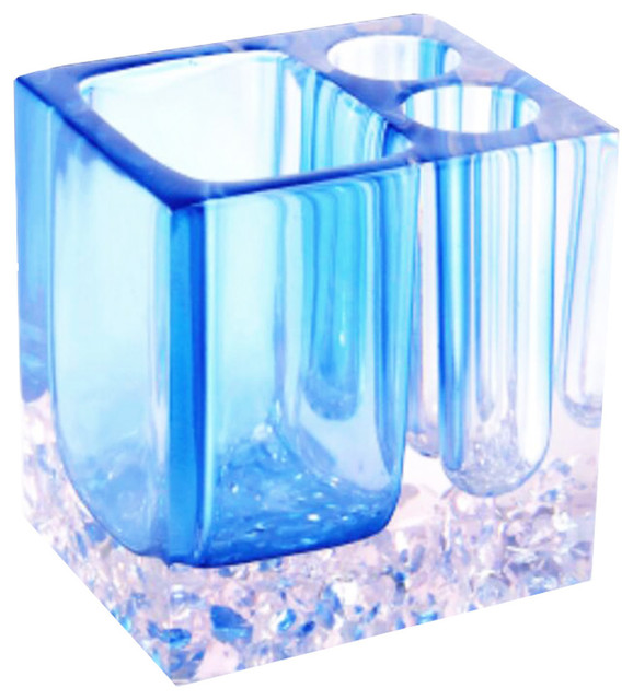 Horizontal Toothpaste Toothbrush Brush Holders Dispensers Pen Container