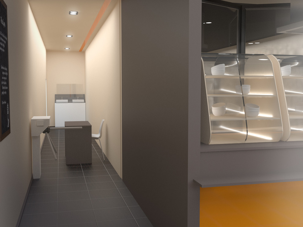 Интерьер студенческого кафе