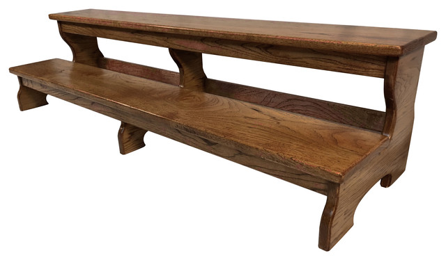 Handmade Wood 2 Step Stool 46 Long Transitional Ladders And Handmade Wood 2 Step Stool 46 Long Transitional Ladders And Stools By Cw Furniture
