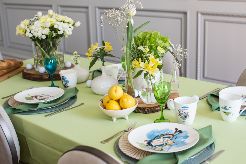 Сервировка стола в стиле "Голф"