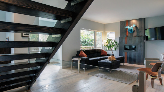 Eave House trendy-dagligstue