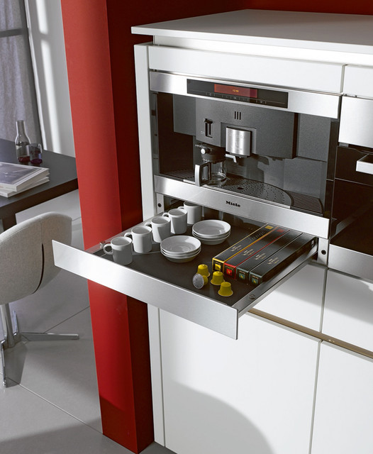 Miele CVA2662 24" Built-In Nespresso™ Capsule Coffee System - Contemporáneo  - Nueva York - de Designer Appliances | Houzz