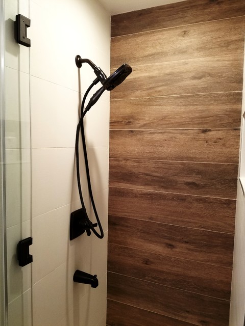Bathroom Remodel - High rise condo - Long Beach, CA transitional-bathroom
