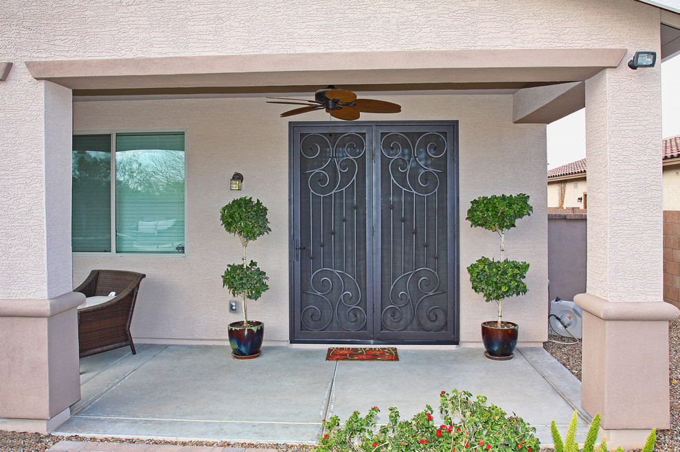 Scroll Security Screen Door by First Impression Security Doors