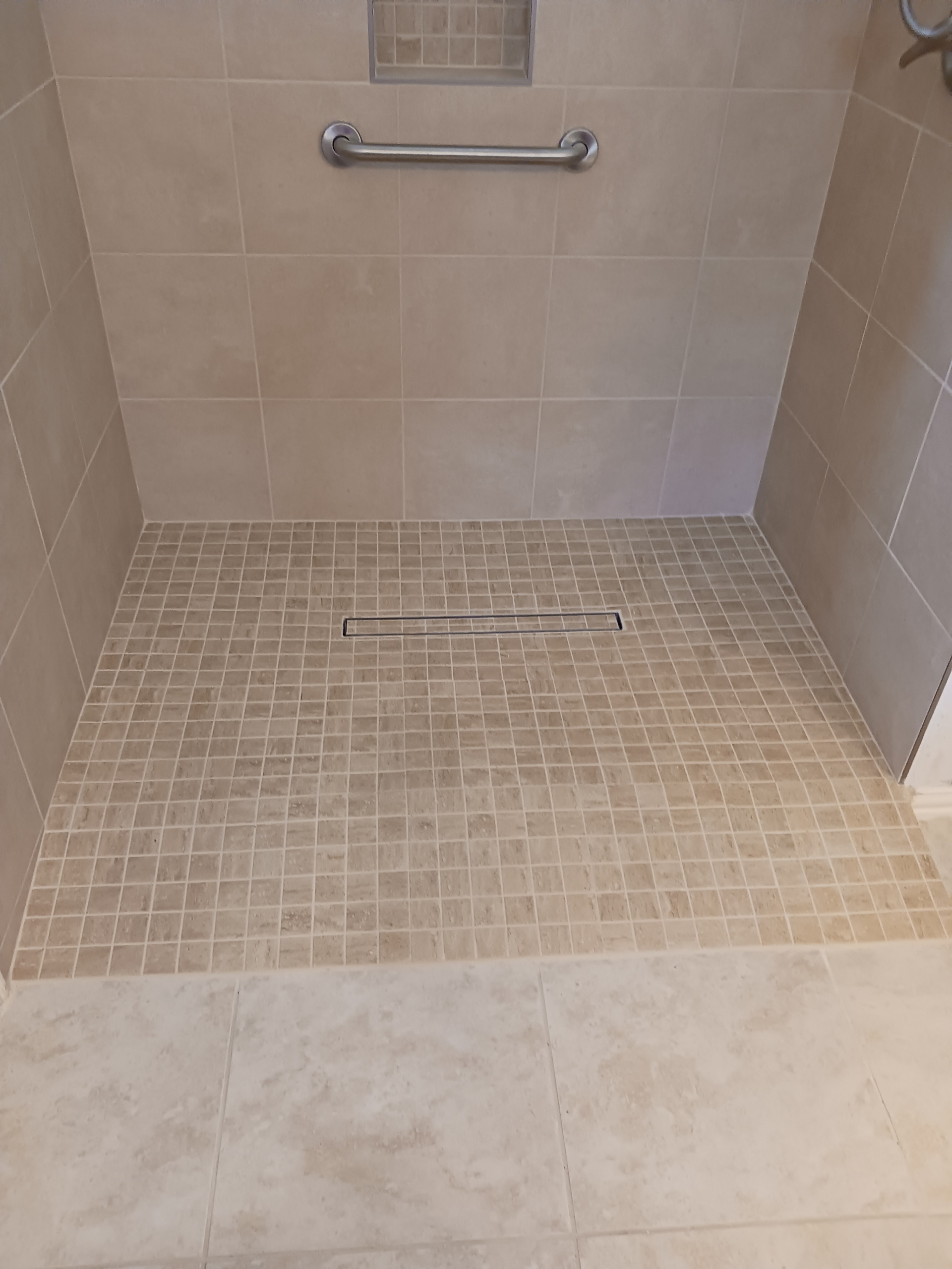 Shower with Ramp
