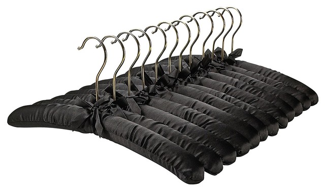 satin padded baby hangers