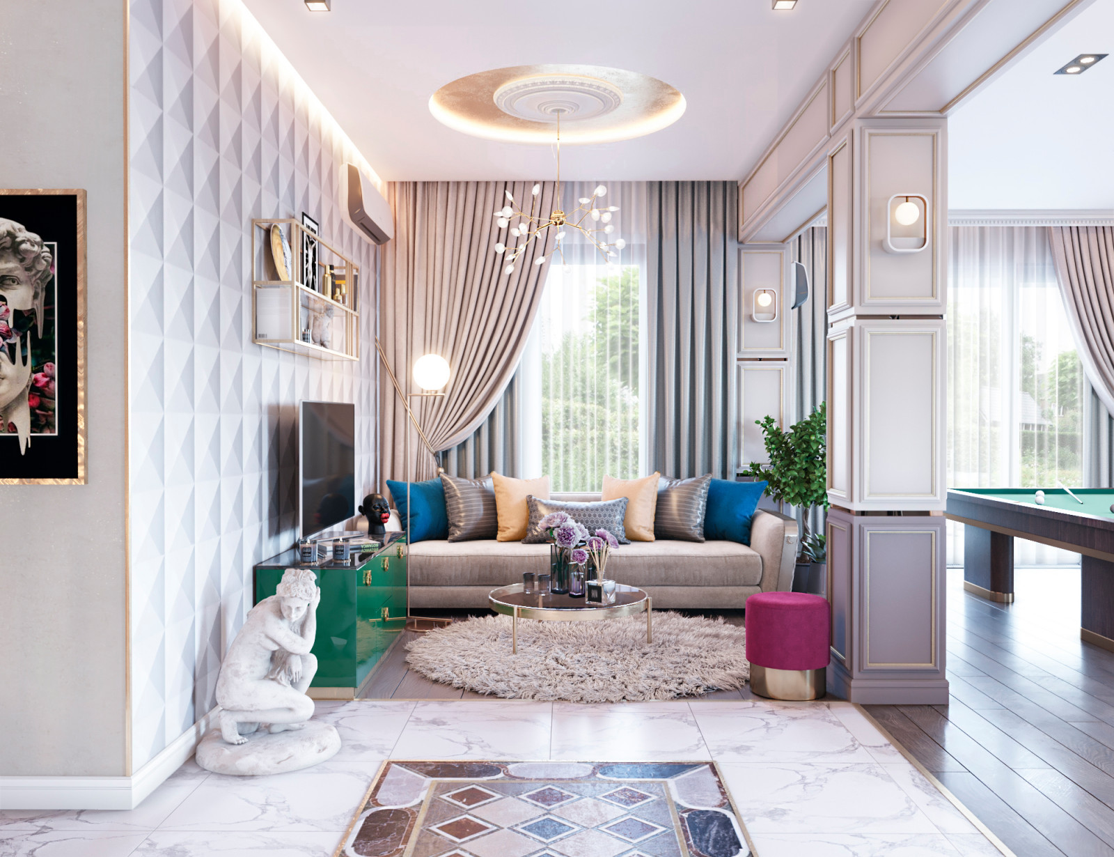 Коттедж с террасой