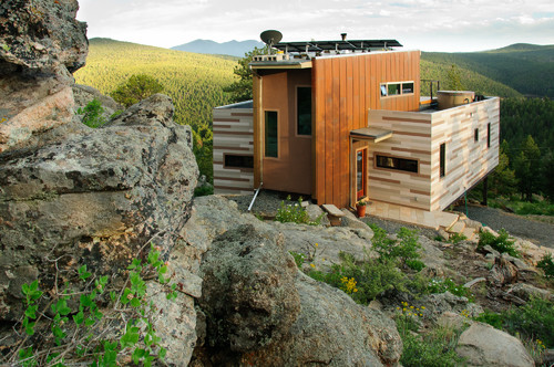 Off Grid Mountain Container Home