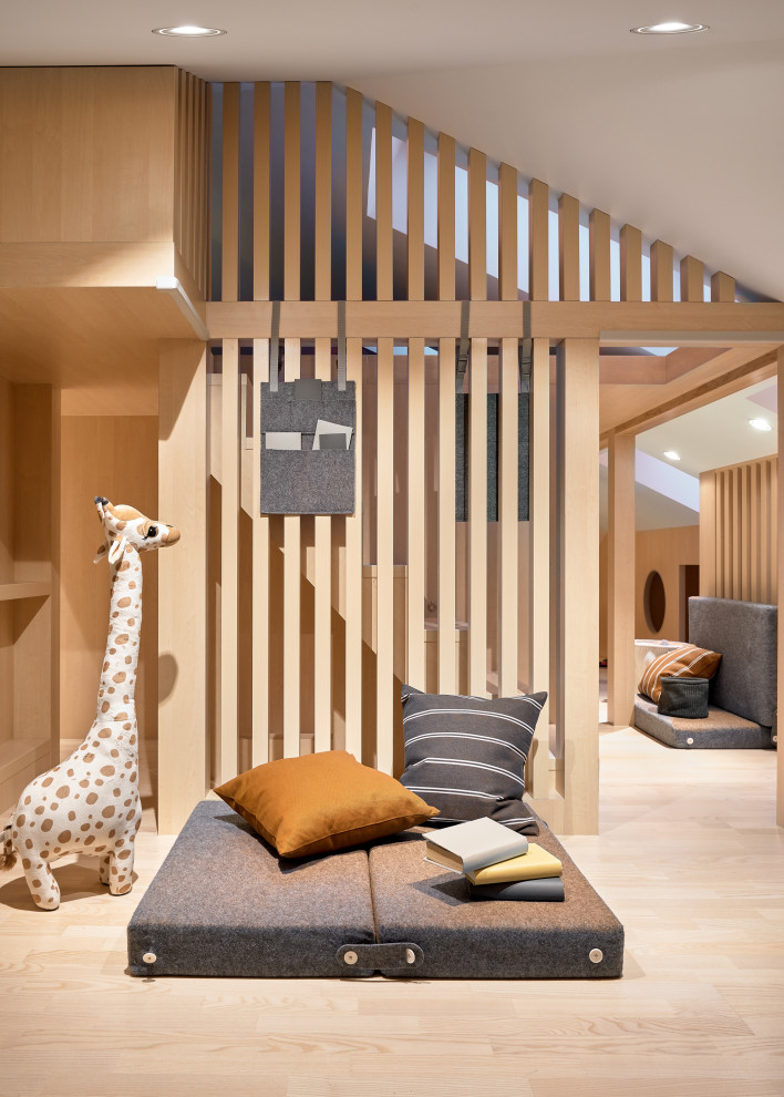 Мансарда для детей.  Публикация AD