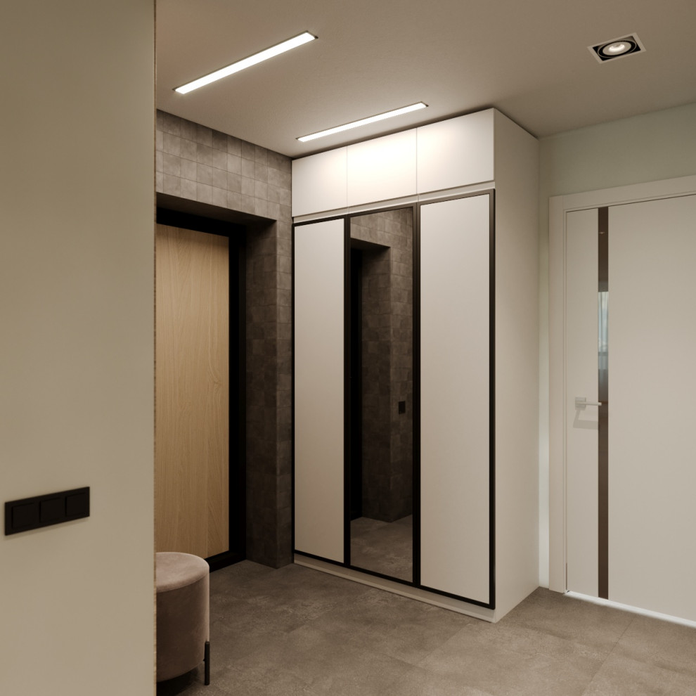 Современная кухня-гостиная