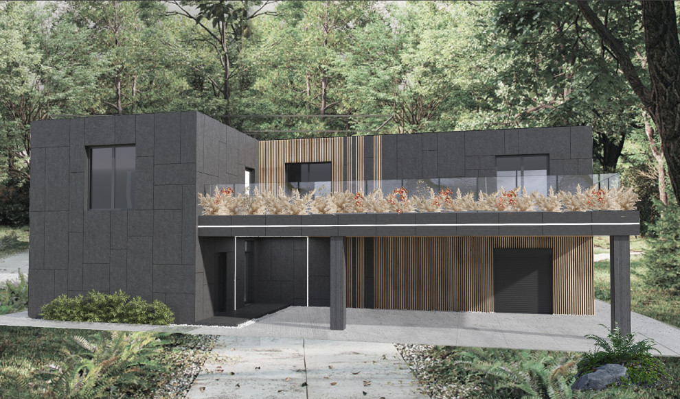 Индивидуальный жилой дом в коттеджном поселке Экопарк г. Волгоград