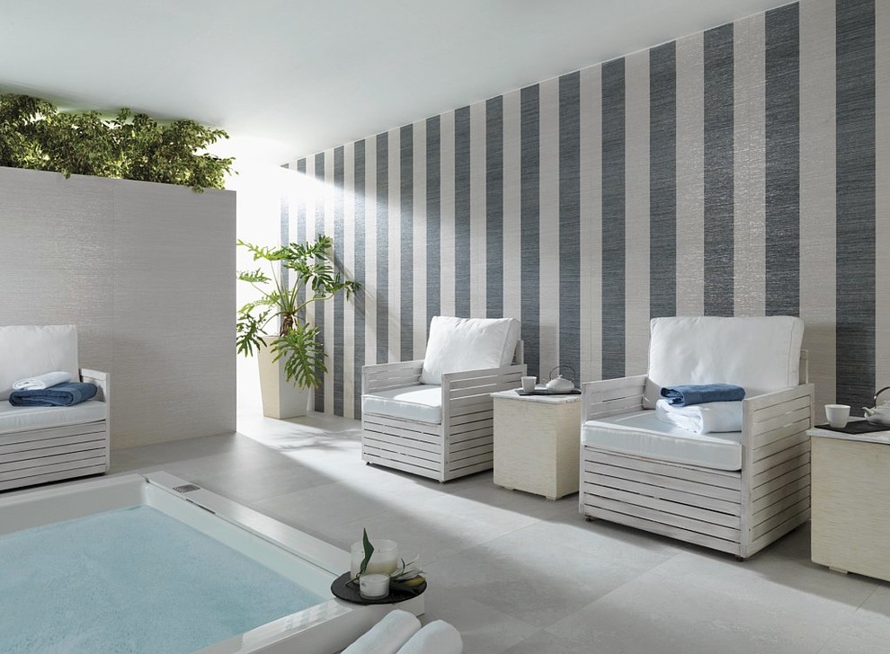 Japan Line blanco - Contemporary - Pool - New York - by PORCELANOSA ...