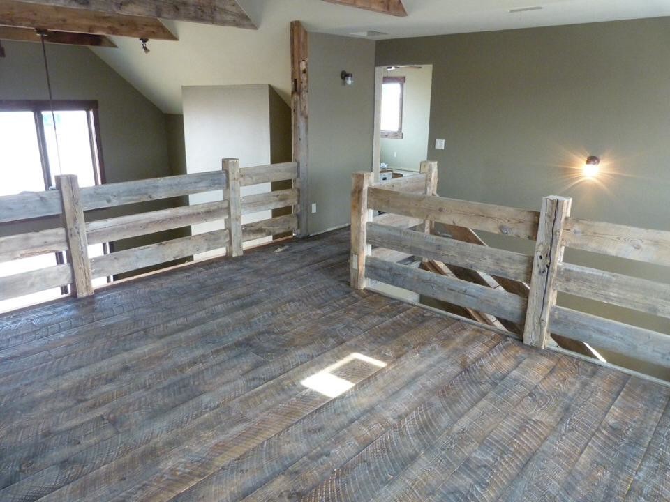 Staircase - rustic staircase idea