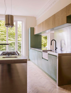 5 Countertops That Look Beautiful in a Green Kitchen (5 photos)