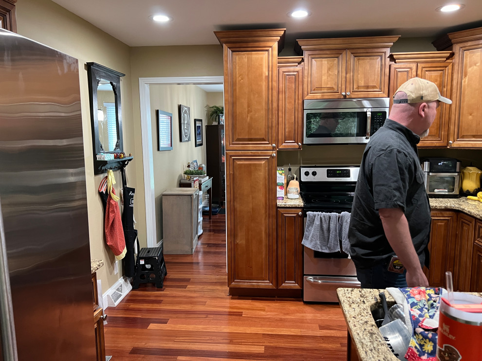 Sage Kitchen and Laundry Room