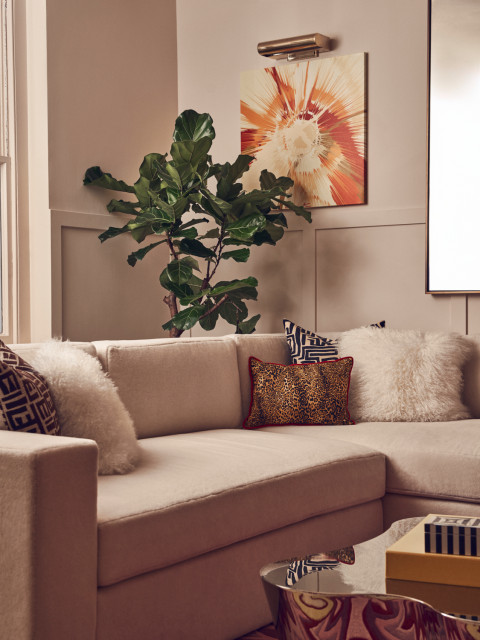 Notting Hill Apartment eclectic-living-room