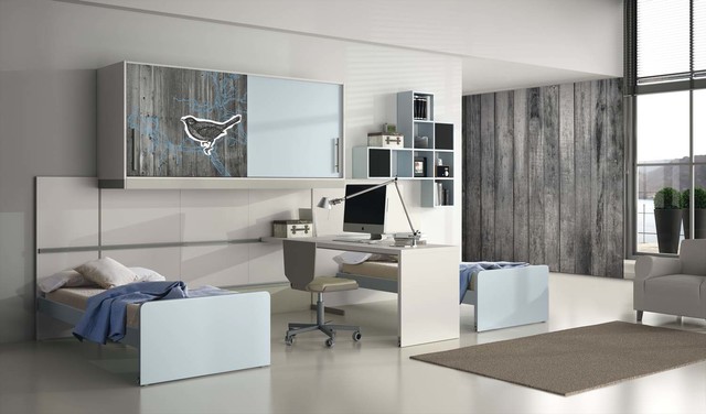 Space Saving Solutions modern-schlafzimmer