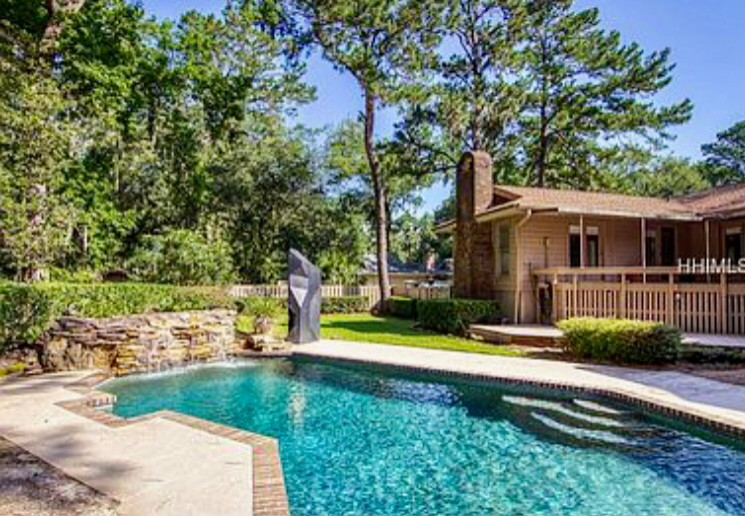Backyard pool