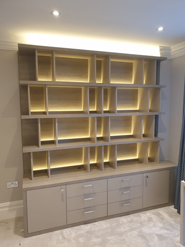 Bespoke Fitted Bookcases Alcoves