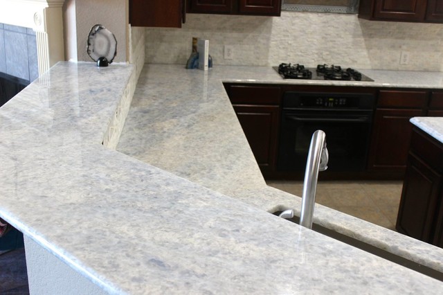 Kitchen Iceberg Blue Quartzite Countertops Modern Kitchen